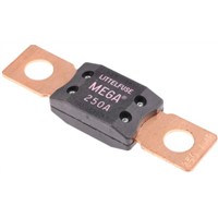 Littelfuse 250A Pink Bolt Down Car Fuse, 32V dc