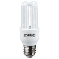 E27 Stick Shape CFL Bulb, 15 W, 2700K