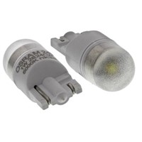 LED Car Bulb 26.8 mm Cool White 24 V 34 mA 10mm 55 lm