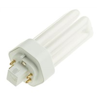 Osram, 4 Pin, Non Integrated Compact Fluorescent Bulbs, 18 W, 4000K, Cool White