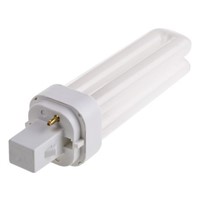 Osram, 2 Pin, Non Integrated Compact Fluorescent Bulbs, 13 W, 3000K, Warm White