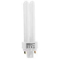 Osram, 4 Pin, Non Integrated Compact Fluorescent Bulbs, 13 W, 3000K, Warm White