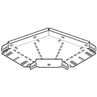 Legrand Heavy Duty 90 Flat Bend Hot Dip Galvanised Steel Cable Tray Bend, 150 mm Width, 50mm Depth