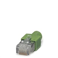 RJ 45,SHIELDED, WITH BEND PROTECTION