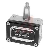 Honeywell, Snap Action Limit Switch - Aluminium, 2NO/2NC, Plunger, 250V