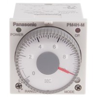Panasonic DPDT Multi Function Timer Relay, 1 s  500 h, 2 Contacts, 100  240 V ac - DPDT Switch