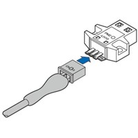 Panasonic 3 Pin Connector Male Connector for use with PM-2 Series Micro Photo Electric Sensor