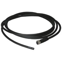 Panasonic M12 4-Pin Cable for use with CY-100 Series Cylindrical Photo Electric Sensor, M12 Plug-In Type Connector