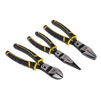 Stanley 3 Piece Carbon Steel Plier Set