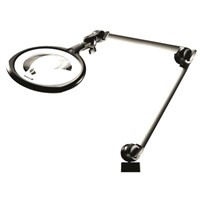 Waldmann RLLQ 48 R LED Magnifying Lamp with Table Clamp Mount, 3.5dioptre, 160mm Lens, 160mm Lens