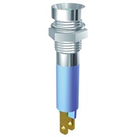 Signal Construct Green Indicator, Screw Termination, 12  14 V, 8mm Mounting Hole Size