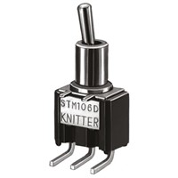 KNITTER-SWITCH SPDT Toggle Switch, On-(On), PCB