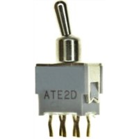 KNITTER-SWITCH DPDT Toggle Switch, On-(On), PCB