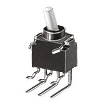 KNITTER-SWITCH DPDT Toggle Switch, Latching, PCB