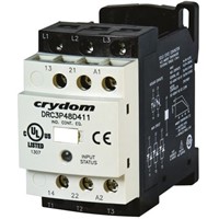 Solid State Contactor, 3P, 120 V ac, 5A , DIN Rail Mount, Screw Terminal Type