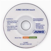 Windows Temperature Control Software for use with Jumo Dicon Touch B703571.0