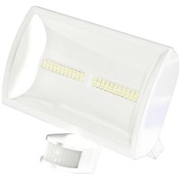 LED Floodlight 30W c/w PIR White