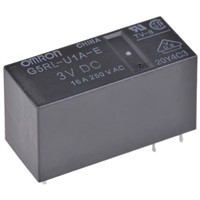 Omron SPNO PCB Mount Latching Relay - 16 A, 3V dc For Use In General Purpose Applications