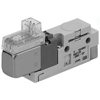 SMC Solenoid Valve VQZ115-5LO1-CP-Q, 3 port , NC, 24 V dc