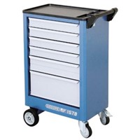 Gedore 6 drawer ABS Wheeled Roller Cabinet, 930mm x 605mm x 375mm