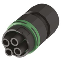 TeePlug Power Socket 4P screw terminal