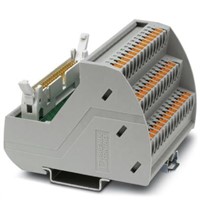 Phoenix Contact VIP-2/SC/D 9SUB/M/LED Series , 24V dc Interface Relay Module, 9-Pin Male D-Sub, Screw Terminal , DIN