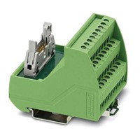 Phoenix Contact VIP-3/SC/FLK14/8IM/LED/PLC Series Interface Relay Module, 14-Pin Male IDC, Screw Terminal