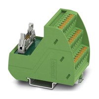 Phoenix Contact VIP-3/PT/FLK14/8IM/LED/PLC Series Interface Relay Module, 14-Pin Male IDC, Push In Terminal