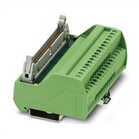 Phoenix Contact VIP-2/SC/FLK50/16/SLC500 Series Interface Relay Module, 50-Pin Male IDC, Screw Terminal