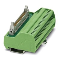 Phoenix Contact VIP-2/SC/FLK50/S7/A-S400 Series Interface Relay Module, 50-Pin Male IDC, Screw Terminal