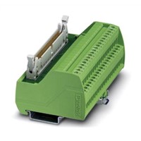 Phoenix Contact VIP-2/SC/FLK50/LED/PLC Series Interface Relay Module, 50-Pin Male IDC, Screw Terminal