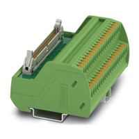 Phoenix Contact VIP-2/PT/FLK50/MODI-TSX/Q Series Interface Relay Module, 50-Pin Male IDC, Push In Terminal