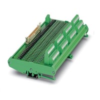 Phoenix Contact UM-32OM-24DC/48DC/I/M/PLC Series Interface Relay Module, 50-Pin Male IDC, Screw Terminal