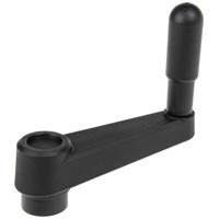Polymer handle w/steel insert,106mm L