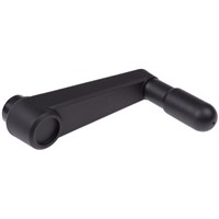 Polymer handle w/steel insert,128mm L