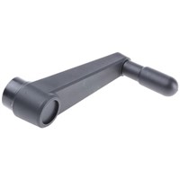 Polymer handle w/steel insert,162mm L