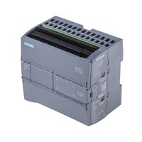 Siemens S7-1200 PLC CPU - 14 (Digital Input, 2 switch as Analogue Input) Inputs, 10 (Digital Output, Transistor Output)