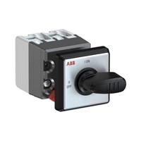 ABB, SPST 2 Position 90 Rotary Switch, 400 V, 10 A, Handle Actuator
