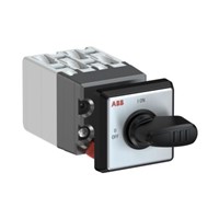 ABB, 3PST 2 Position 90 Rotary Switch, 400 V, 10 A, Handle Actuator