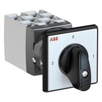 ABB, SPST 4 Position 90 Rotary Switch, 400 V, 25 A, Handle Actuator