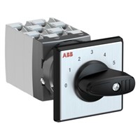 ABB, SPST 7 Position 30 Rotary Switch, 400 V, 25 A, Handle Actuator