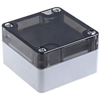 Hammond 1554, Polycarbonate Enclosure, 66 x 66 x 40.6mm