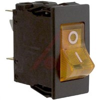 Schurter Snap In Circuit Breaker Switch - 220  240V Voltage Rating, 5A Current Rating
