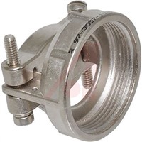 Amphenol, 97Size 24, 28 Straight Cable Clamp, For Use With Jacketed Cable, Wires Protected by Tubing