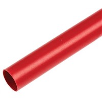 TE Connectivity Red Halogen Free Heat Shrink Tubing 2.4mm Sleeve Dia. x 300m Length, CGPT Series 2:1 Ratio