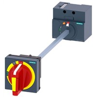 Siemens Door Mounted Rotary Operator Emergency-Stop, For Use With 3VA1 100/160