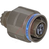 Amphenol, D38999 3 Way Free Hanging MIL Spec Circular Connector Plug, Socket Contacts,Shell Size 9, Quick Coupling