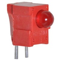 Grayhill Single Pole Single Throw (SPST) Red LED Push Button Switch, PCB