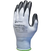 Skytec Glass Fibre, HPPE Polyurethane-Coated Gloves, Size 10, Blue, Cut Resistant