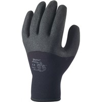 Skytec Nylon Nitrile-Coated Gloves, Size 8, Black, Cold Resistant